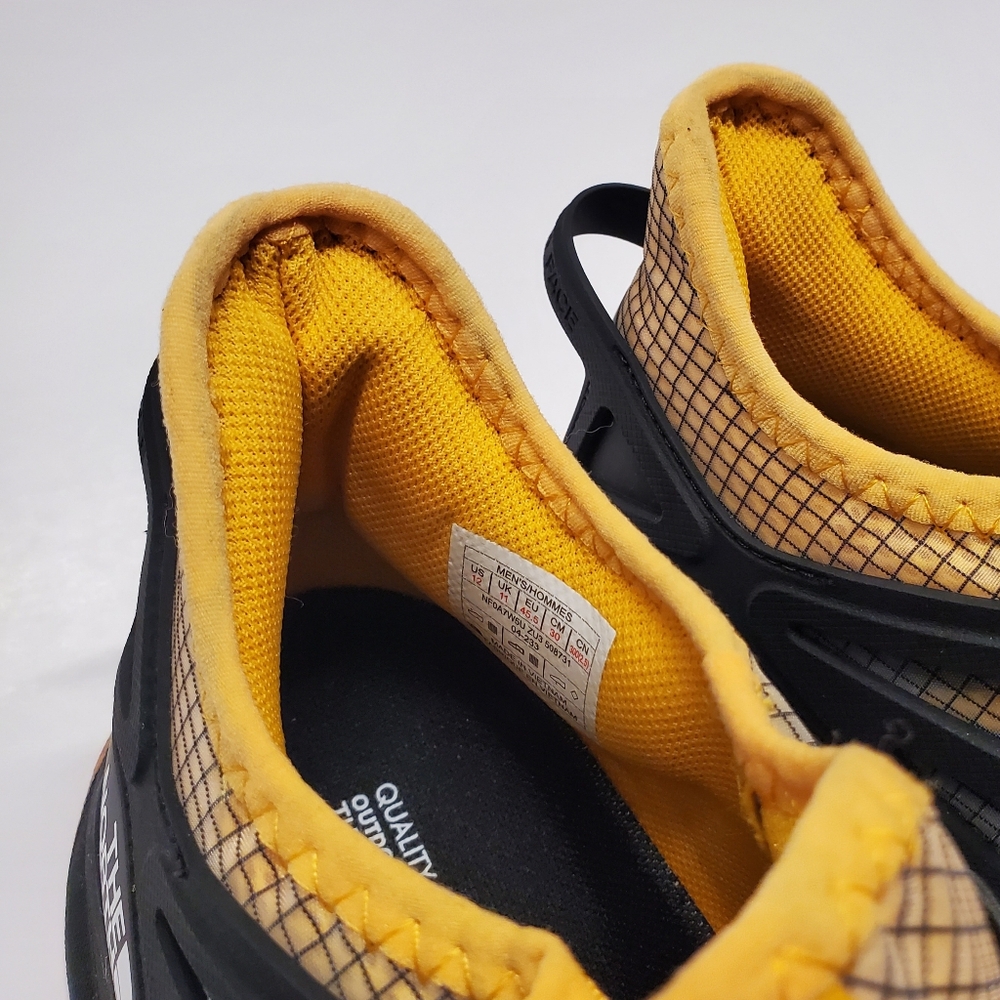 The North Face Oxeye Tech Men's Hiking Running Shoes Size 12 Summit Gold/Black - Picture 10 of 13